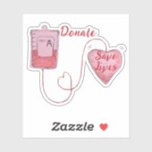 Skizze für das Blutbild Aufkleber (Blatt)