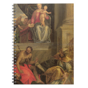 Skizze für den Bevilacqua Altarpiece Notizblock