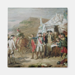 Skizze für den Kampf von Yorktown Magnet