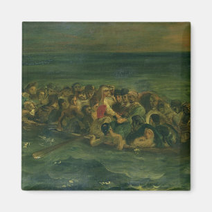 Skizze für den Schiffbruch von Don Juan, 1839 Magnet