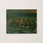 Skizze für den Schiffbruch von Don Juan, 1839 Puzzle (Horizontal)