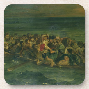 Skizze für den Schiffbruch von Don Juan, 1839 Untersetzer