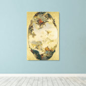 Skizze für die Apotheose der Familie Pisani Leinwanddruck (Insitu (Holzboden))