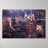 Skizze für Flora und die Zephyrn Poster (Vorne)