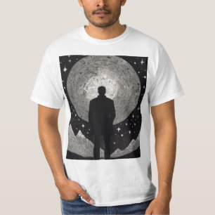 Skizze für Herrenhemden T-Shirt