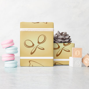 Skizze für Musikinstrumente Geschenkpapier