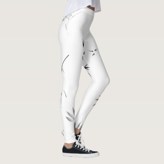 Skizze, Granit Leggings (Rechts)