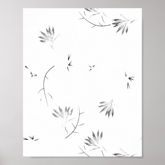 Skizze, Granit Poster (Vorne)