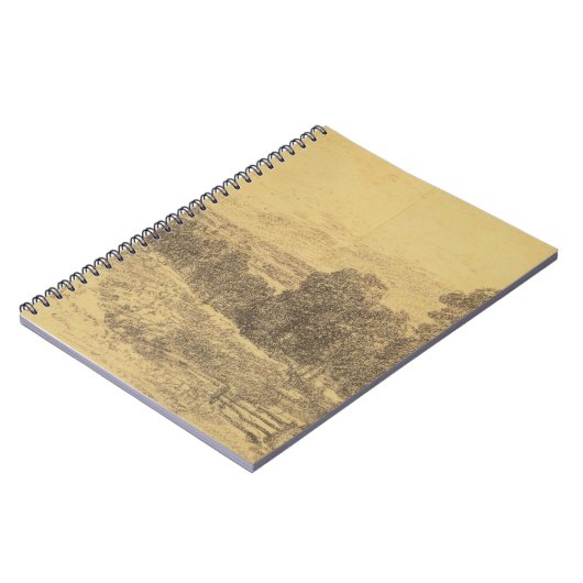 Skizze John Constables | für den Malerei-Eingang Notizblock (Linke Seite)