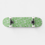Skizze-Krokodil-Muster Skateboard (Horizontal)