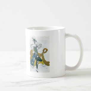 Skizze Leons Bakst- für das Ballett 'La Peri Kaffeetasse