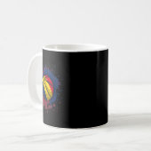 Skizze mit Tschad-Flagge  Kaffeetasse (Vorderseite Links)