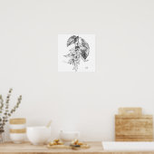 Skizze Poster (Küche)