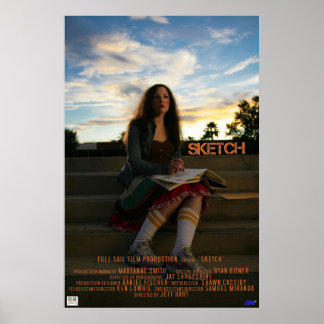 Skizze Poster