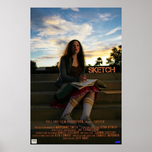 Skizze Poster (Vorne)