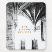 Skizze Schwarz-Weiß-Gotik Mousepad (Vorne)