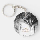 Skizze Schwarz-Weiß-Gotik Schlüsselanhänger (Vorderseite)