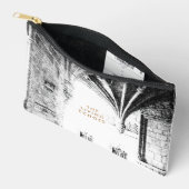 Skizze Schwarz-Weiß-Gotik Zubehörtasche (Offen)