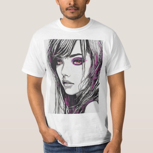 Skizze T-Shirt (Vorderseite)