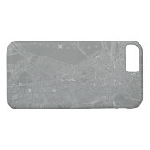 Skizze von Boston City Map Case-Mate iPhone Hülle (Rückseite (Horizontal))