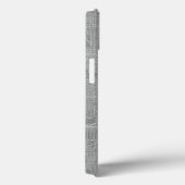 Skizze von Chicago City Map Case-Mate iPhone Hülle (Rückseite / Rechts)