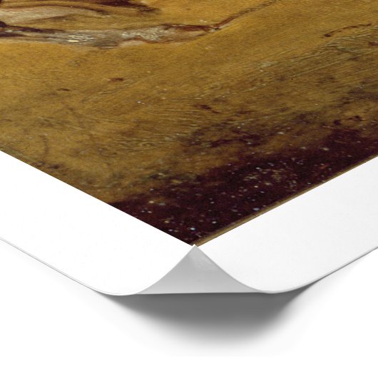 Skizze von Königin Victoria, The Prince Consort & Poster (Ecke)