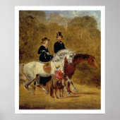 Skizze von Königin Victoria, The Prince Consort & Poster (Vorne)