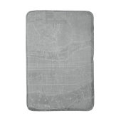 Skizze von New York City Map Badematte (Vorderseite Vertikal)