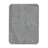 Skizze von New York City Map Magnet (Vertikal)
