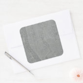 Skizze von New York City Map Quadratischer Aufkleber (Umschlag)