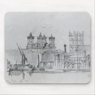 Skizze von Westminster, 1860 Mousepad