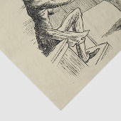 Skizze von zwei Männern, die Pool spielen Seidenpapier (Ausschnitt)