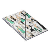 Skizzen der französischen Couture Fashion von 1931 Notizblock (Rechte Seite)