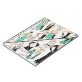 Skizzen der französischen Couture Fashion von 1931 Notizblock (Linke Seite)