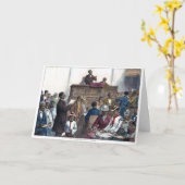 Skizzen: Eine schwarze Kongregation in Washington Karte (Gelbe Blume)