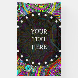 Skizzen Fantasy Art - Abstrakte Blume 1 Banner