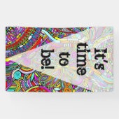 Skizzen Fantasy Art - Abstrakte Blume 1 Banner (Horizontal)