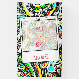 Skizzen Fantasy Art - Abstrakte Blume 3 Banner