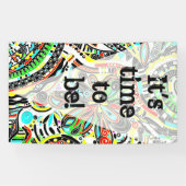 Skizzen Fantasy Art - Abstrakte Blume 3 Banner (Horizontal)