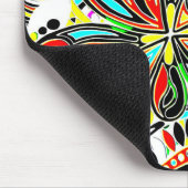 Skizzen Fantasy Art - Abstrakte Blume 3 Mousepad (Ecke)