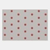 Skizzen für Rosa und Grau Geschenkpapier Set (Vorderseite 3)