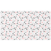 Skizzen-Herzen Personalisiertes Bestes Valentinsge Tischdecke (Vorderseite (Horizontal))