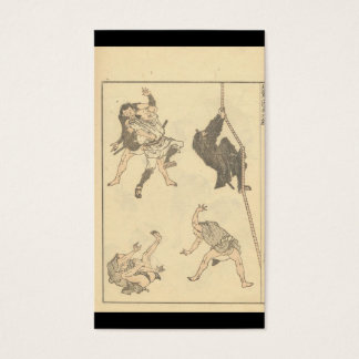 Skizzen japanischer Kampfkunst, Ninja c. 1800