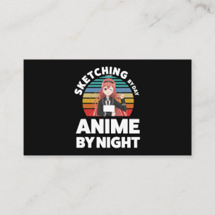 Skizzen nach Tag Anime nach Nacht Anime