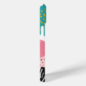 Skizzen und Doodles auf bunten Formen Case-Mate iPhone Hülle (Rückseite / Rechts)