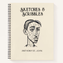 Skizzen und Kritzeleien Notizbuch