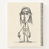 Skizzen und Scribbles für Notebooks Notizblock (Rückseite)