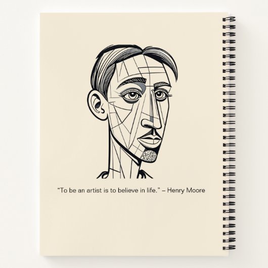 Skizzen und Scribbles für Notebooks Notizblock (Rückseite)