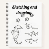 Skizzen und zeichn. notizblock (Vorderseite)