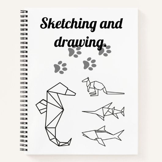 Skizzen und zeichn. notizblock (Vorderseite)